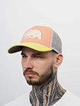 Бейсболка AMERICAN NEEDLE арт. 44890F-CALI California Riptide Valin (оранжевый / желтый)